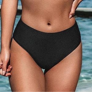 🖤 CUPSHE - Mid Waist Bikini Bottom 🖤